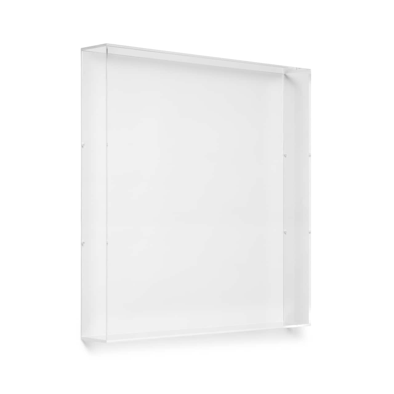 Wexel Art UV Grade Acrylic Backless Shadowbox Lid 3" Depth